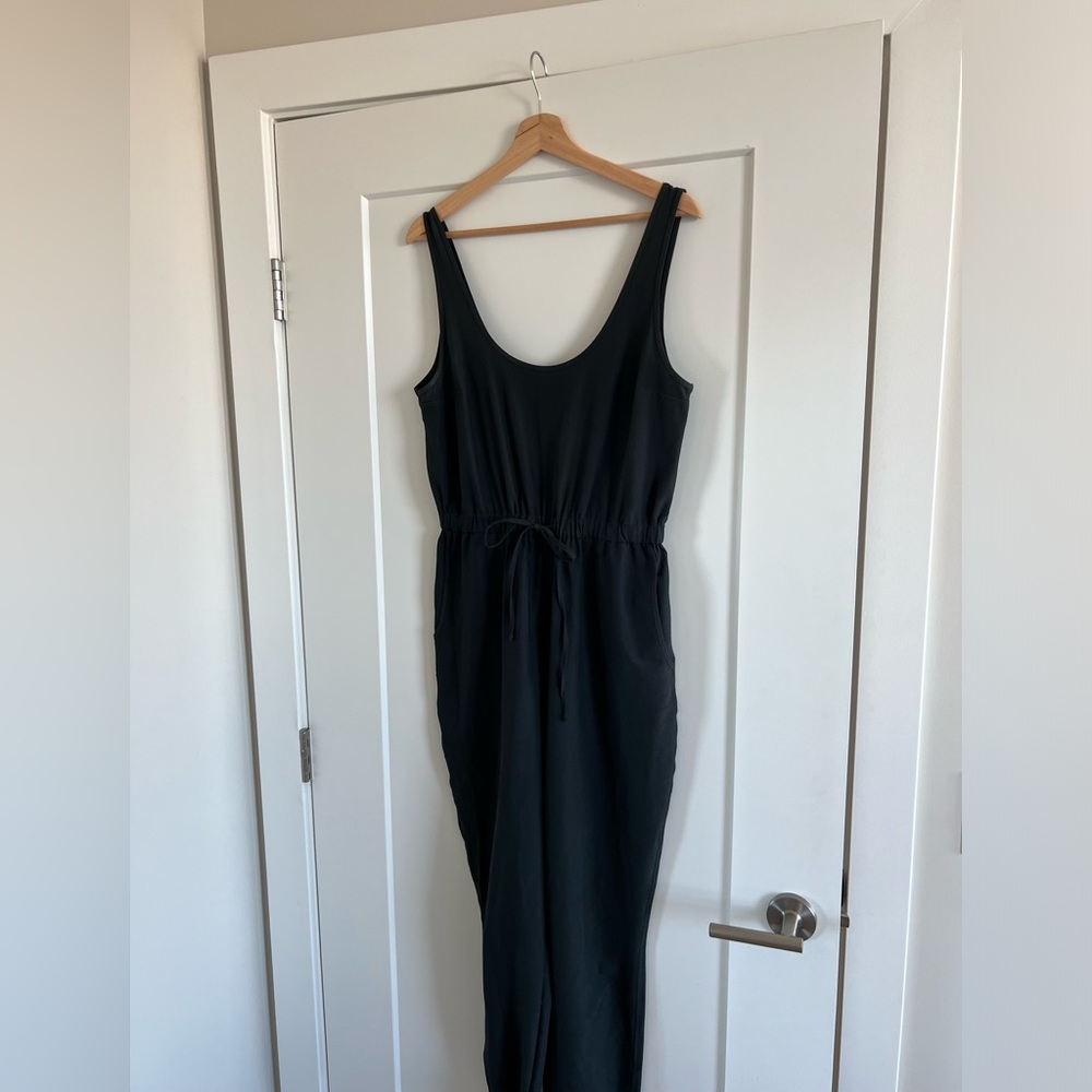 Abercrombie black jumpsuit - size M
